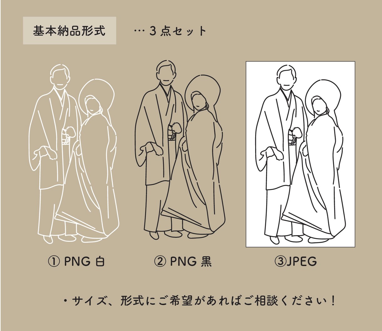 写真を手書き風のイラストにします 期間限定2000円均一 / 背景透過画像も納品します イメージ3