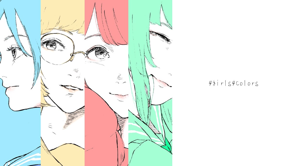 歌ってみたMVや壁紙を描きます 厚塗りやアニメ塗りでのイラスト作成をさせていただきます。 イメージ1
