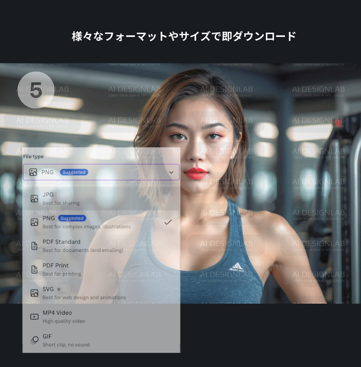 Canva超リアルモデル画像テンプレート提供します FITイメージ超リアルSクラスモデル画像[商用可能] イメージ7