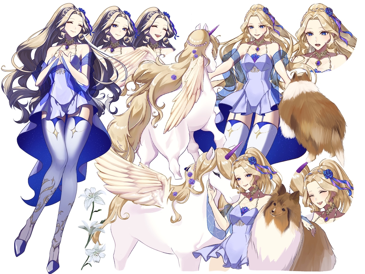 イラコン受賞歴あり！イラスト制作します ボカロ等のMVに必要なキャラクター素材や1枚絵を描きます イメージ8