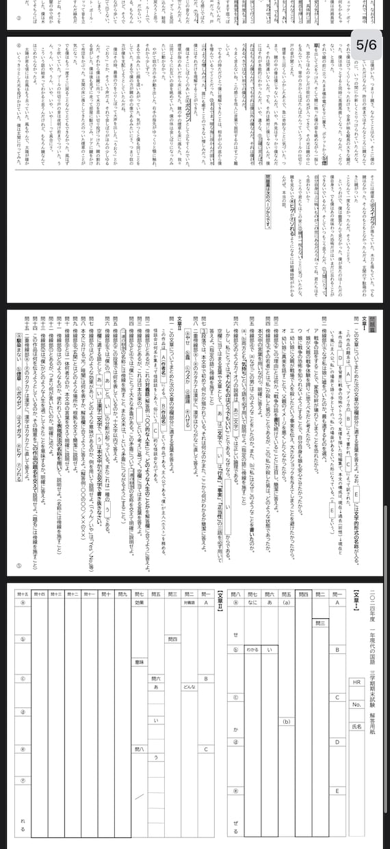 学習用プリント・テストの問題、解答用紙を作成します 現役高校生が学習に使えるプリントや小テストを丁寧に作成します イメージ2