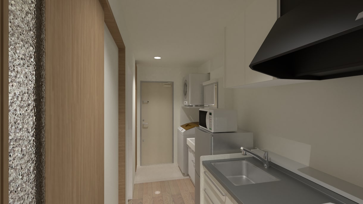 BIM(GLOOBE)にてパース作成代行いたします BIMで外観・内観パース、紙図面のCAD化お手伝い イメージ2