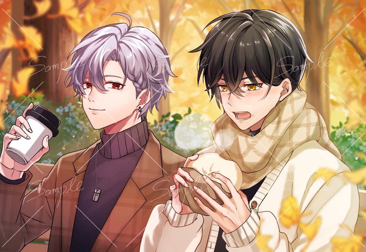 男の子のイラスト制作します かっこいい男の子を描くのが得意です！ イメージ1