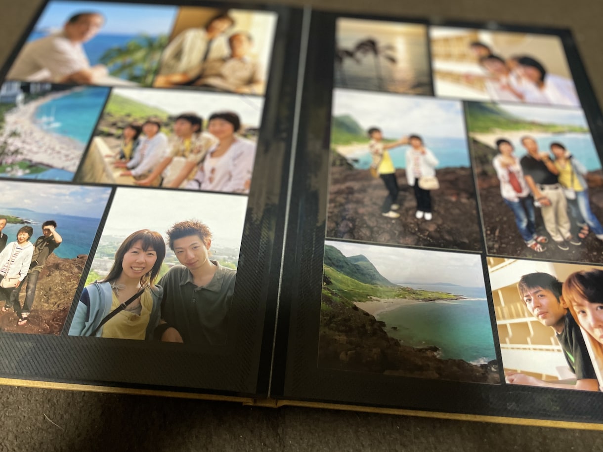 アナログ写真をアルバム製本いたします 還暦、金婚式等のお祝いに思い出をまとめてプレゼントしませんか イメージ2