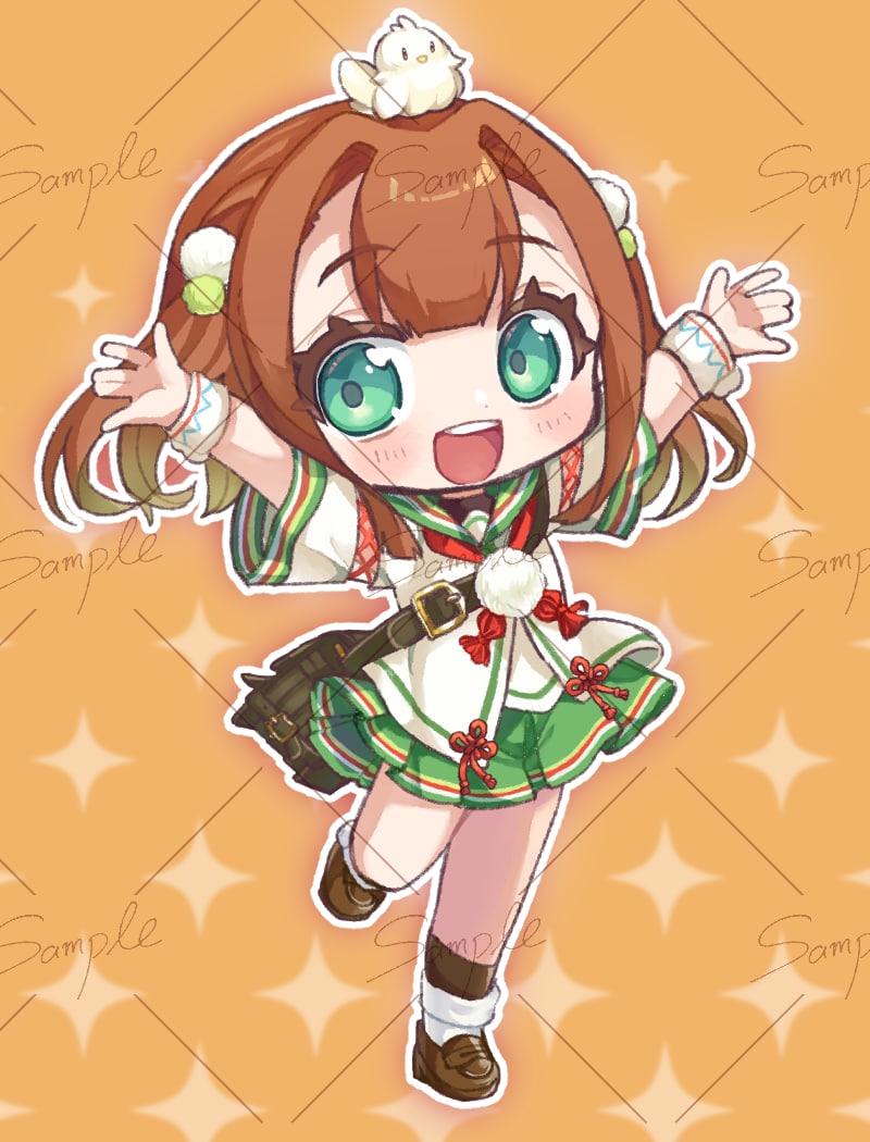 デフォルメイラストお描きします Xの告知やポスト、グッズなどにご利用いただけます！ イメージ10