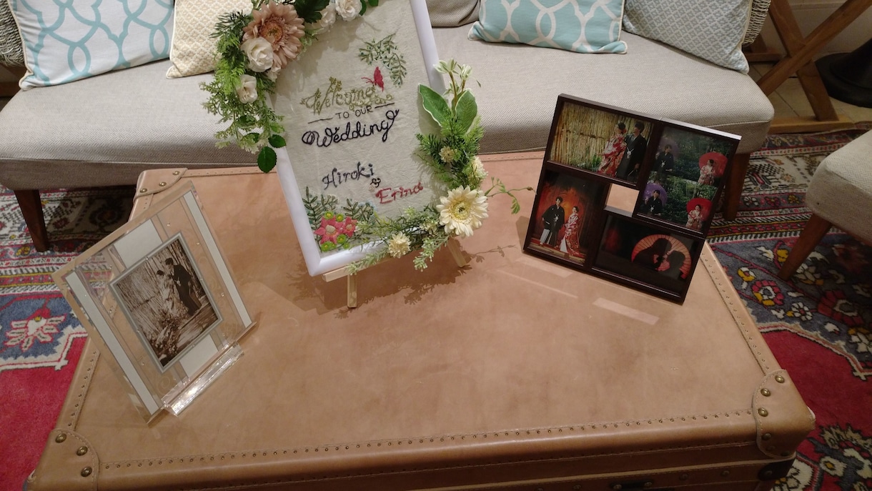 オリジナルWelcomeboard作成します お二人らしい結婚式をエントランスから… イメージ4