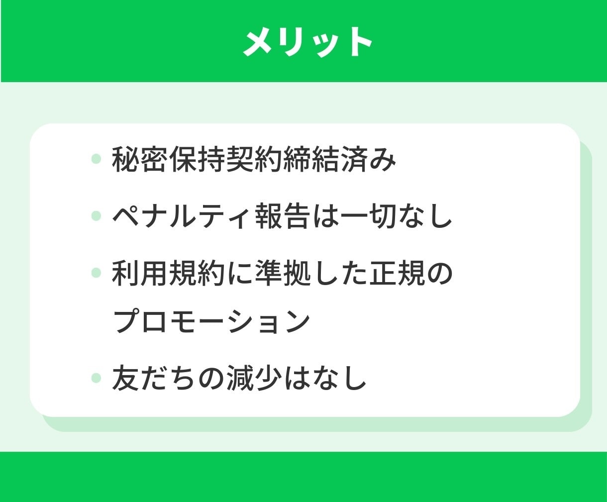 LINE公式アカウントの友だち増やします アカウントの友だち100人増加で信頼度アップ！ イメージ6