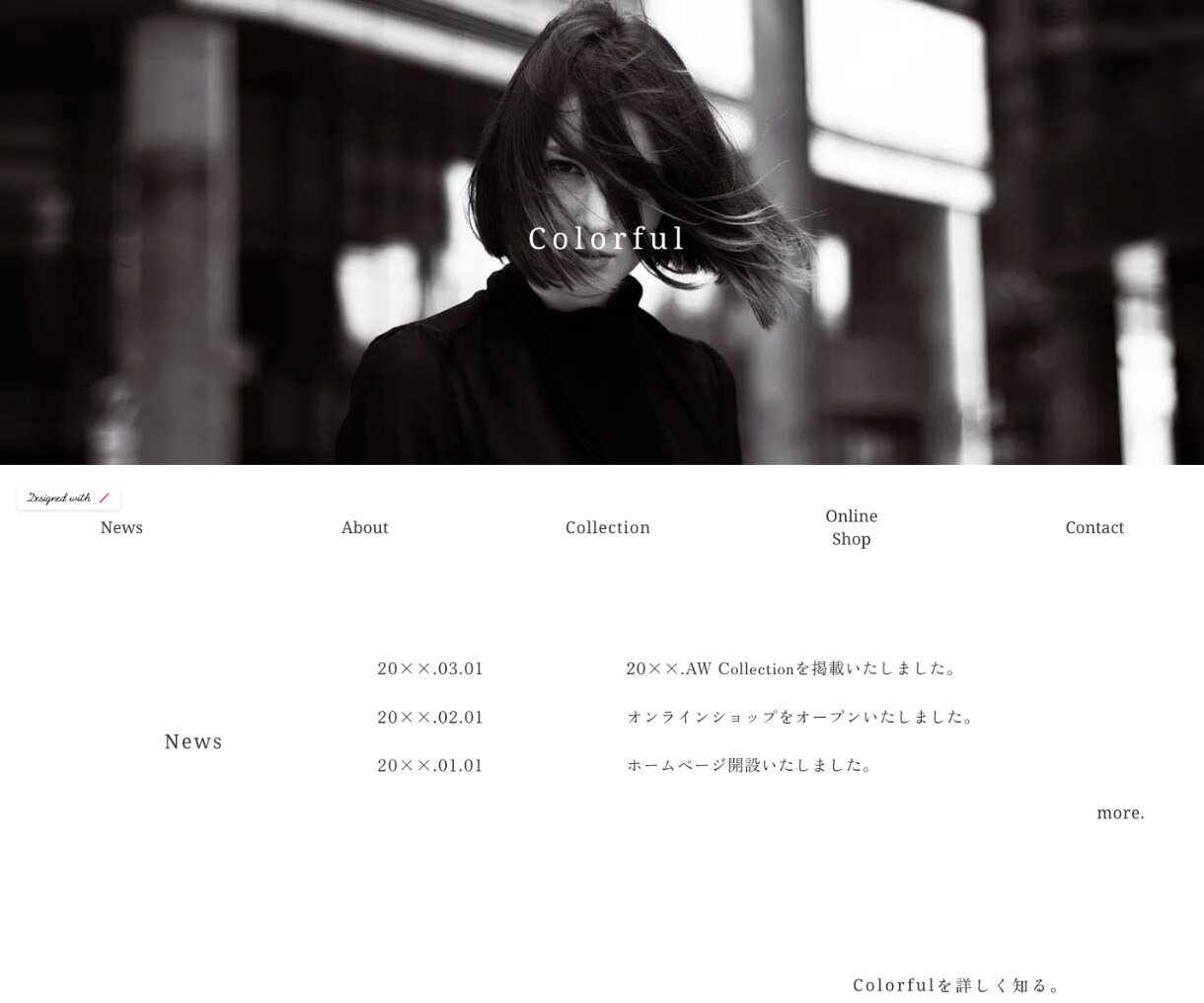 STUDIOでデザイン性の高いサイトを制作します デザイナーの私にお任せください！ イメージ3