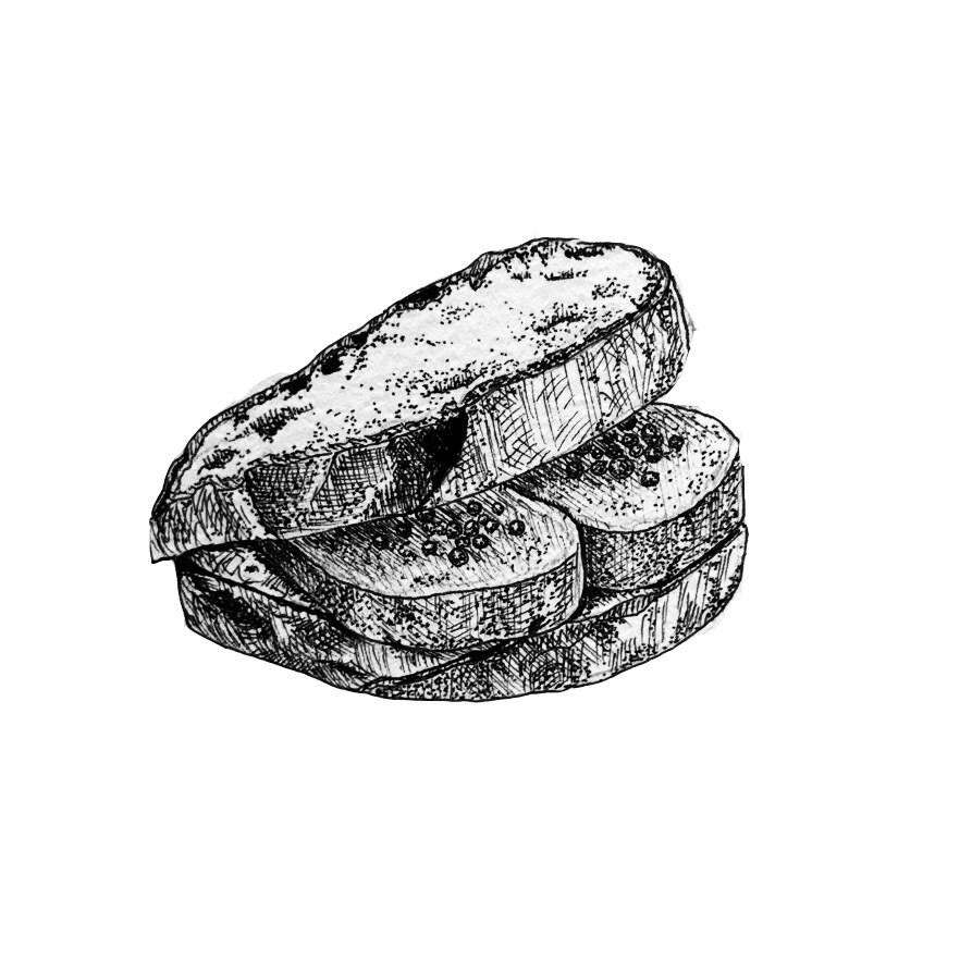 フードイラストをペンや水彩で描きます リアルな表現でメニュー表やポップに彩りを与えます イメージ9