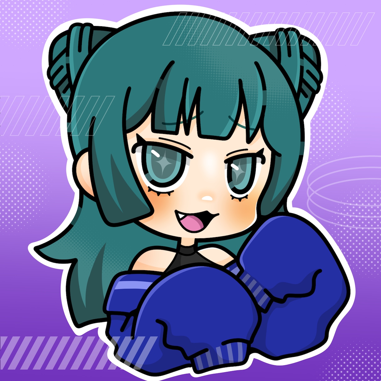 ポップでカラフルなアイコン、イラストお描きします 完全オリジナル！彩る、鮮やかなイラスト。 イメージ3