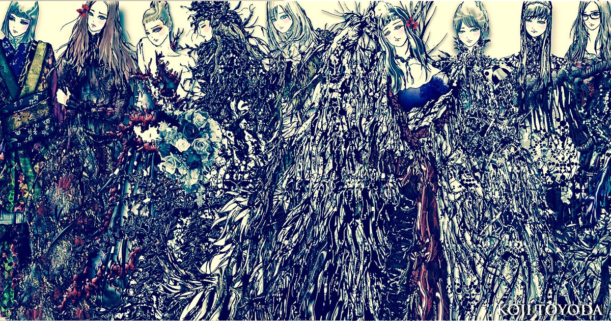 ファッションデザイン画、スタイル画の作成致します 大阪、ソウルコレクションなど20以上のショーに参加。 イメージ8