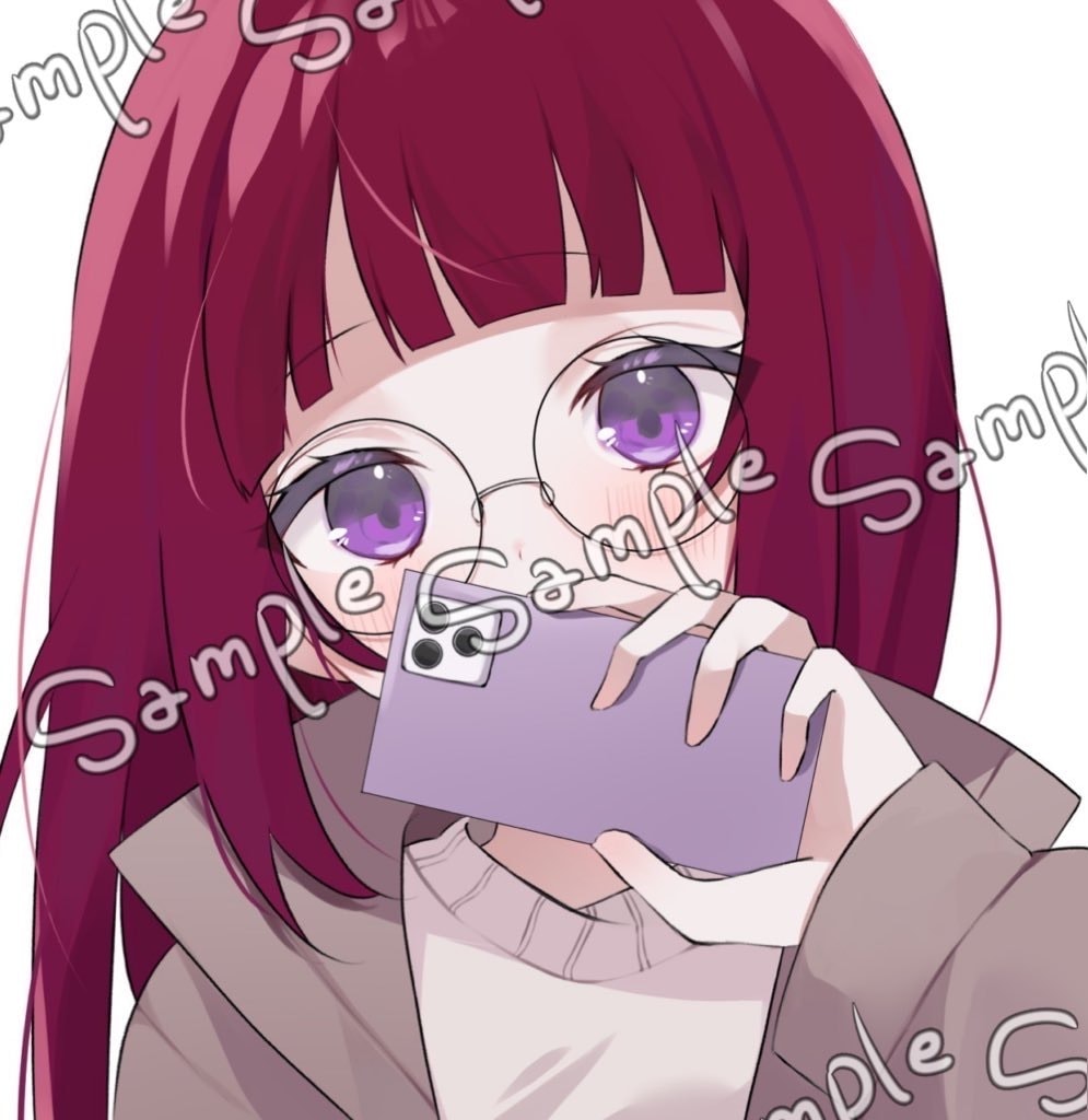 可愛い全振り！貴方だけのイラスト制作します SNSアイコンや一枚絵などを制作します！ イメージ2