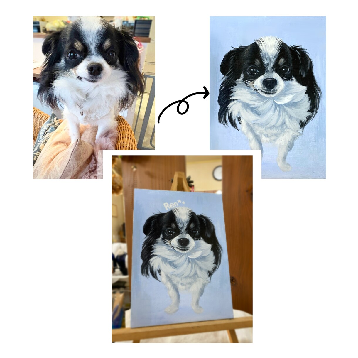 シュールで可愛いペットの似顔絵描きます わんちゃん・猫ちゃん・小動物・爬虫類皆様大歓迎⭐︎ イメージ3