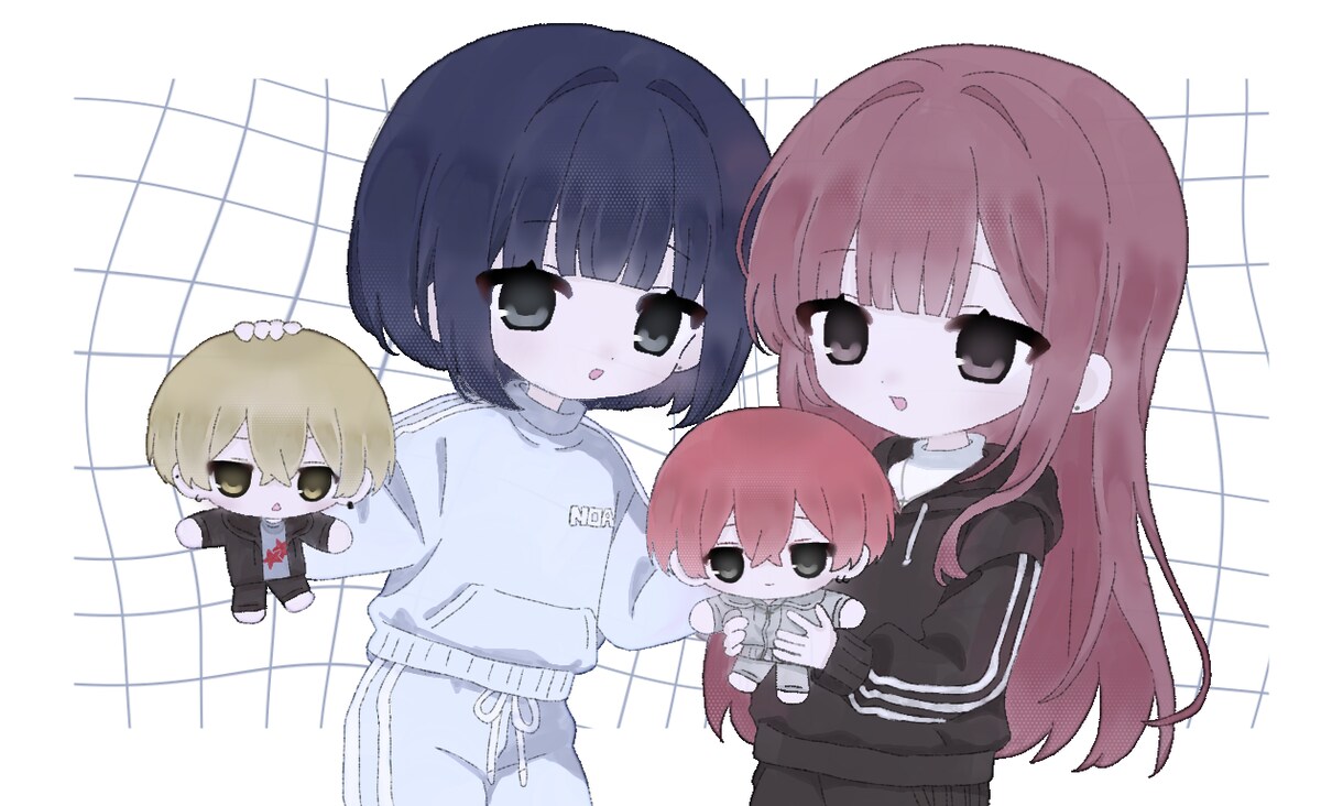 イラスト最短即日納品します 可愛い萌え系のイラストです♩アイコン・立ち絵・ミニ描けます イメージ1