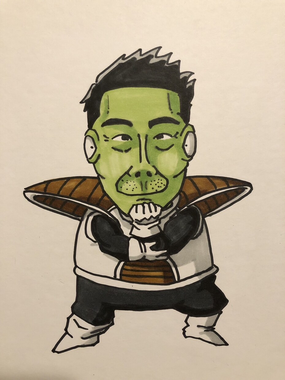 送別やお祝いのプレゼントに似顔絵描きます ドラゴンボールや鳥山明先生好きな方是非試してみてください！ イメージ3