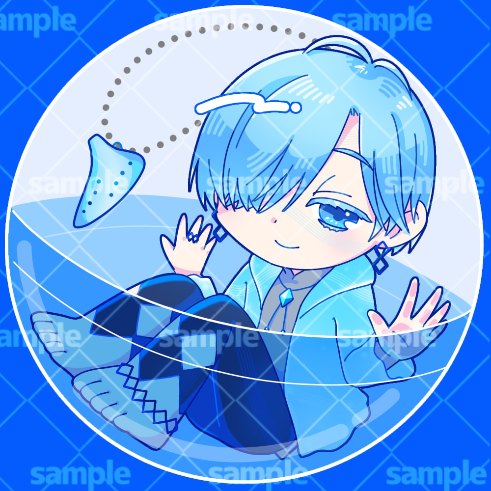 カプセルトイ風アイコン描きます お好きなキャラクターをカプセルに入れられます！ イメージ5