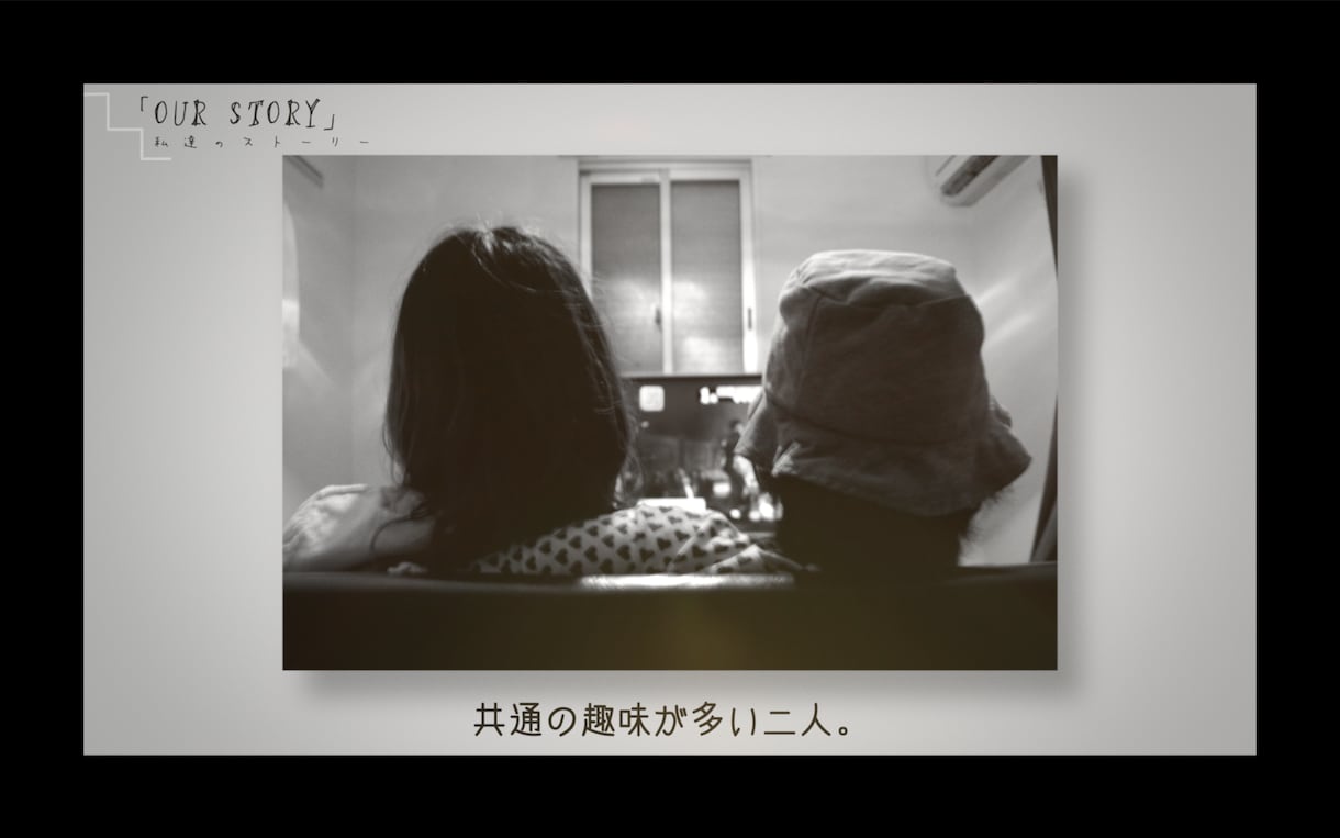オシャレでシックなプロフィールムービーお作りします 簡単だけど感動的！写真を選んで送るだけ！ イメージ8