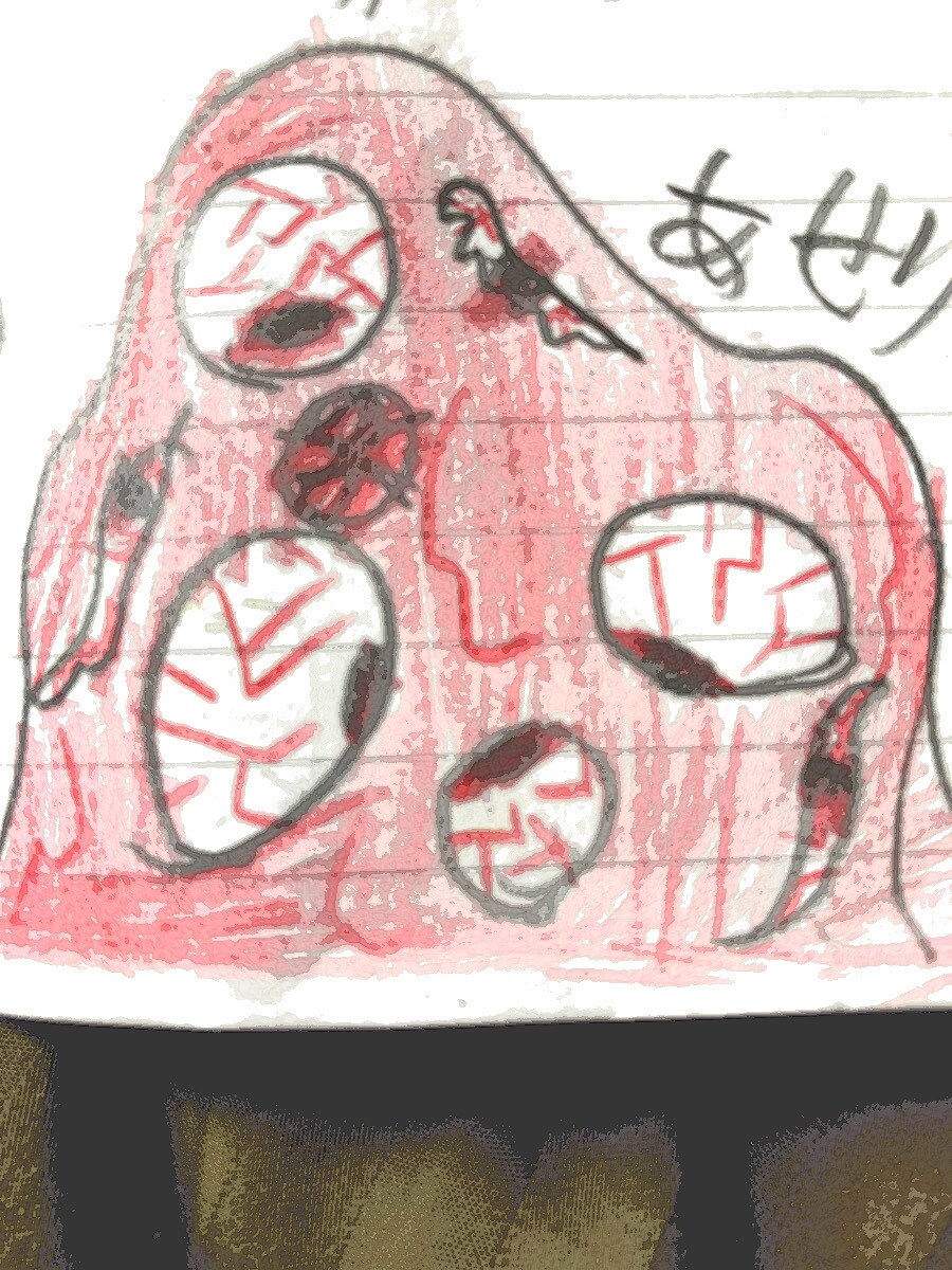 子供が書いたオリジナルキャラクター載せてます オリジナルキャラクターNO3ファイ・アイズ イメージ4