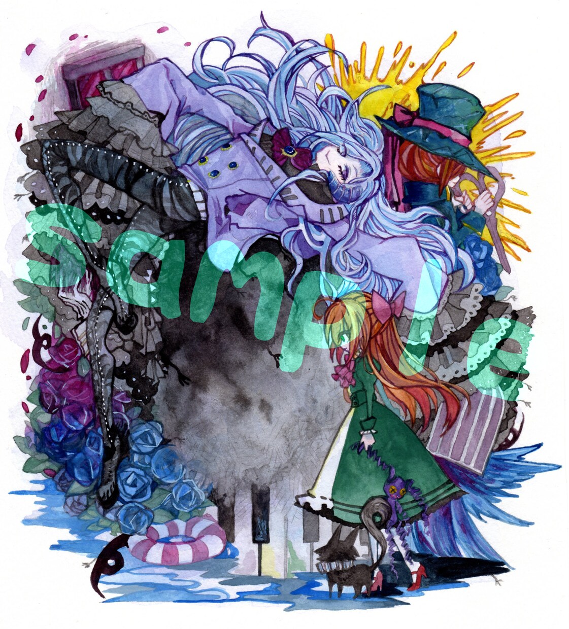 アナログイラスト描きます 歌ってみた動画や、グッズ制作等に！ イメージ6