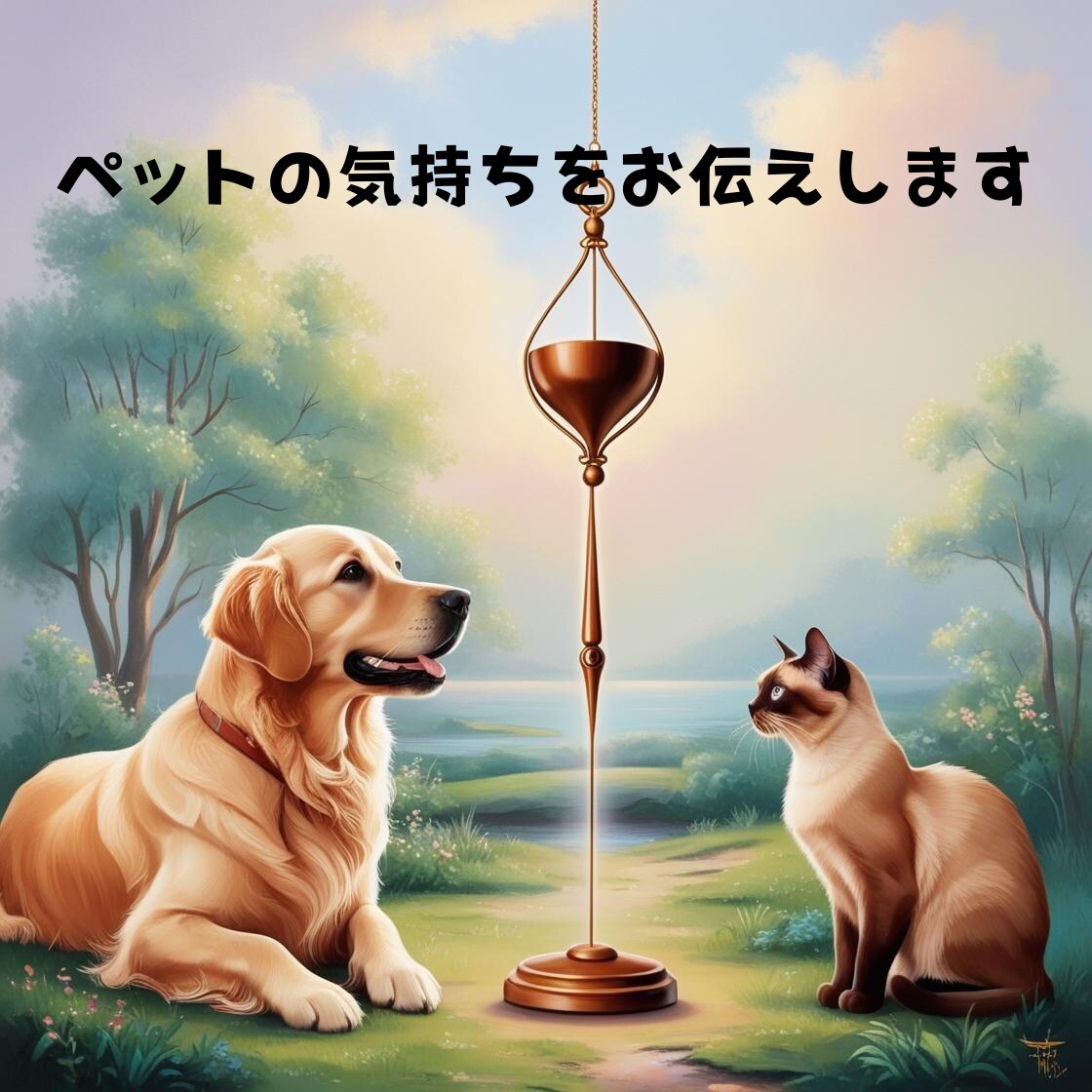 ペットの想いを ペンデュラムで魂にアクセスします 光の導き ✨星の記憶から声をお届け♡愛しいあのコからの贈り物 イメージ1