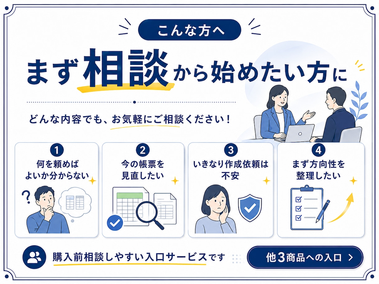 業務帳票の見直しポイントを分かりやすく整理します 帳票改善の進め方をやさしく整理します イメージ3