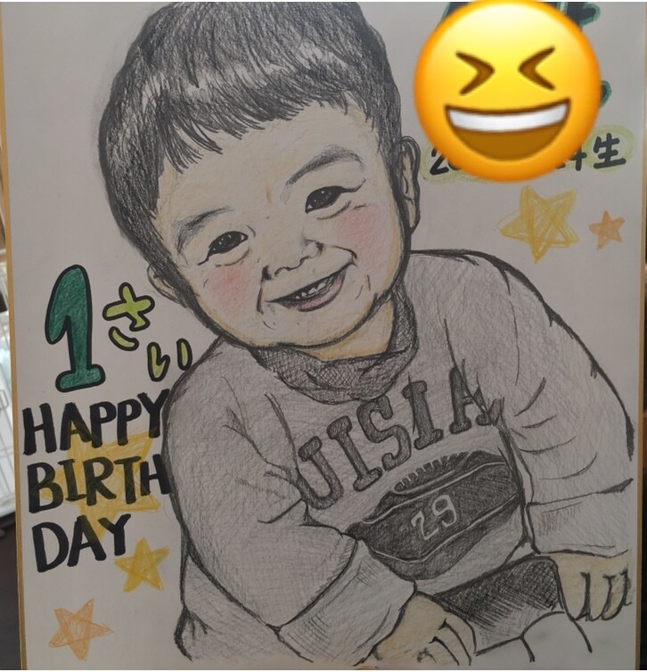 似顔絵描きます 結婚式ボード、友人や家族、恩人へのプレゼントにどうぞ イメージ7