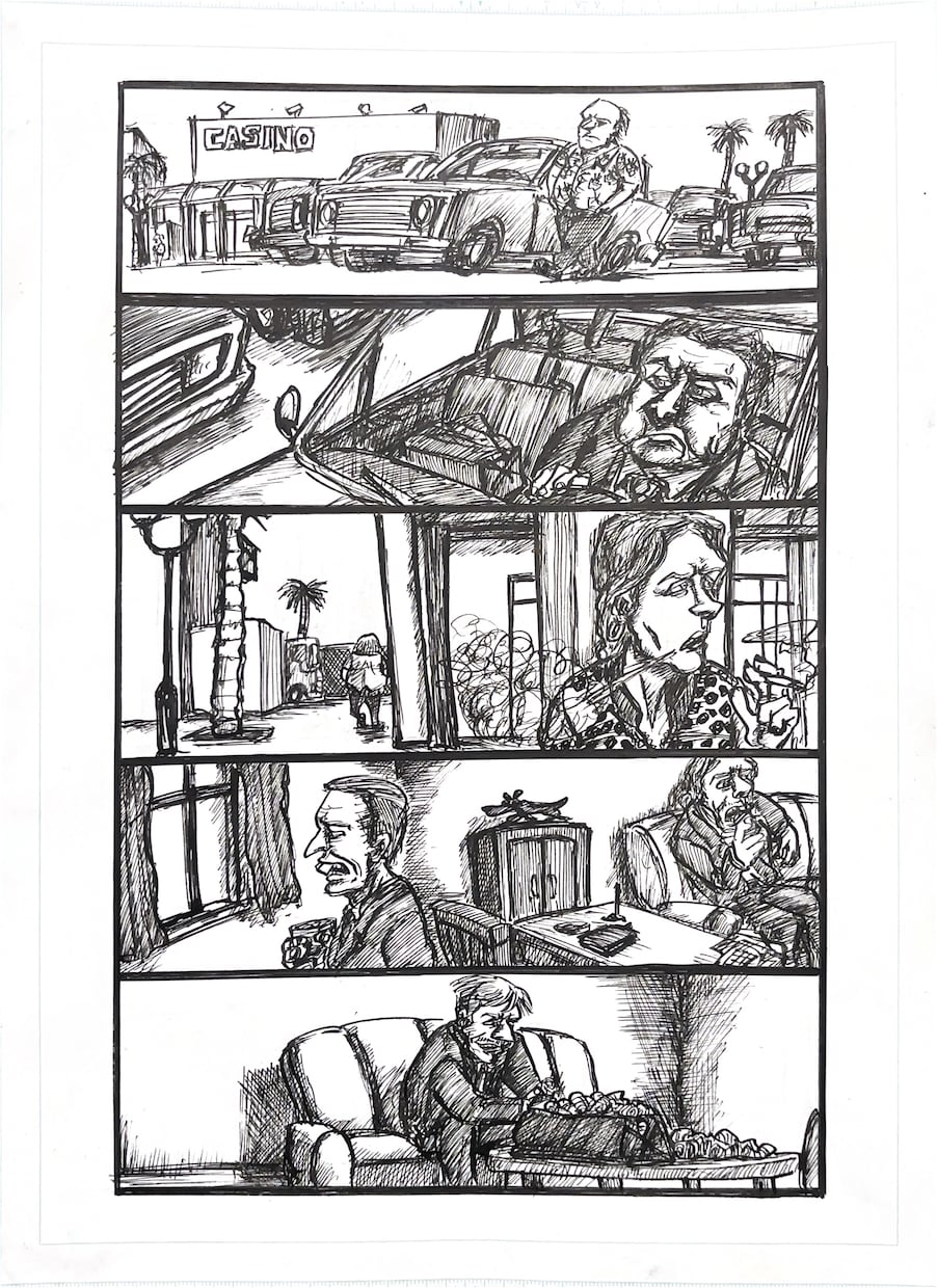 ペン画イラスト制作します あなたのイメージでオリジナルのペン画作品を描きます イメージ8