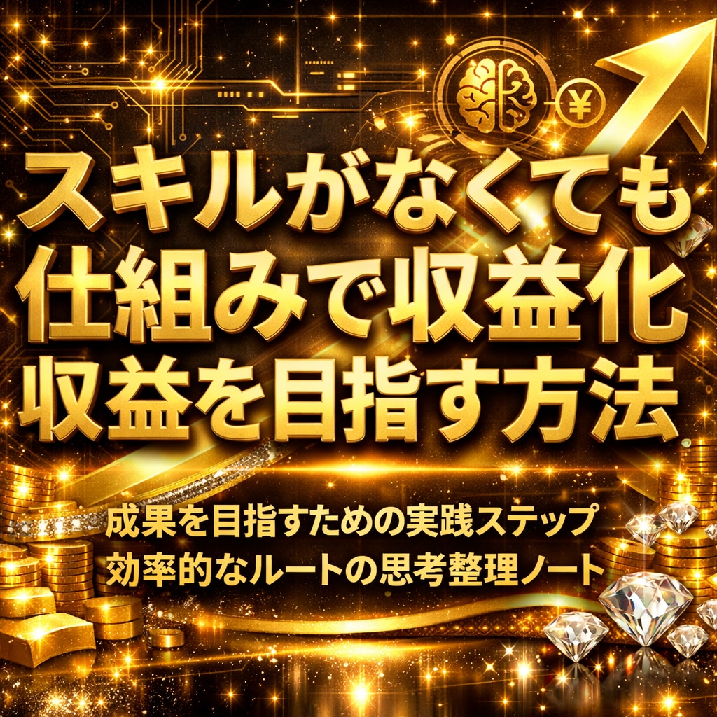 スキルなしでも稼ぐ方法教えます 最強副業/初心者/スキル不要/在宅 イメージ1