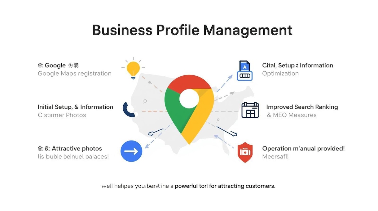 Googleビジネスプロフィールの作成を代行します Googleビジネスプロフィール新規作成・オーナー確認支援 イメージ1