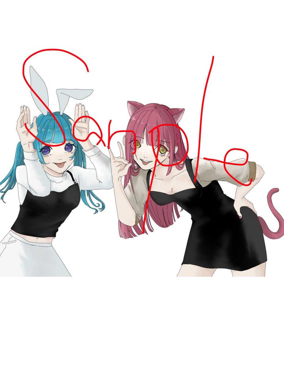あなた好みのイラスト描きます 何度でも修正無料！あなたによりそい絵を描きます！今なら差分も イメージ7