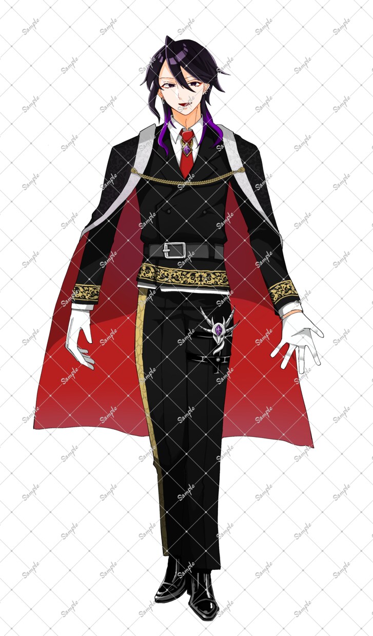 男性キャラクター【表情差分5種類】立ち絵販売します 商用可・男性キャラクターの立ち絵販売します【表情差分5種類】 イメージ2