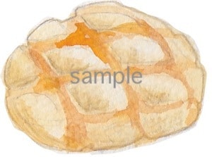 完成品・水彩イラスト（パン）販売しています プリントアウトしてシールとかにいかがでしょう？ イメージ5