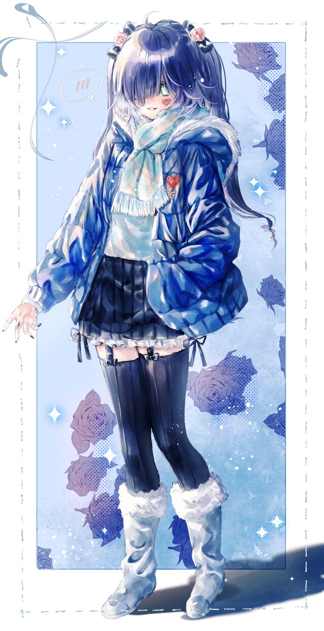 煌びやかで透明感のある水彩風イラスト描きます 男性も描けます！立ち絵やキャラデザ、動画サムネにどうぞ！！ イメージ6
