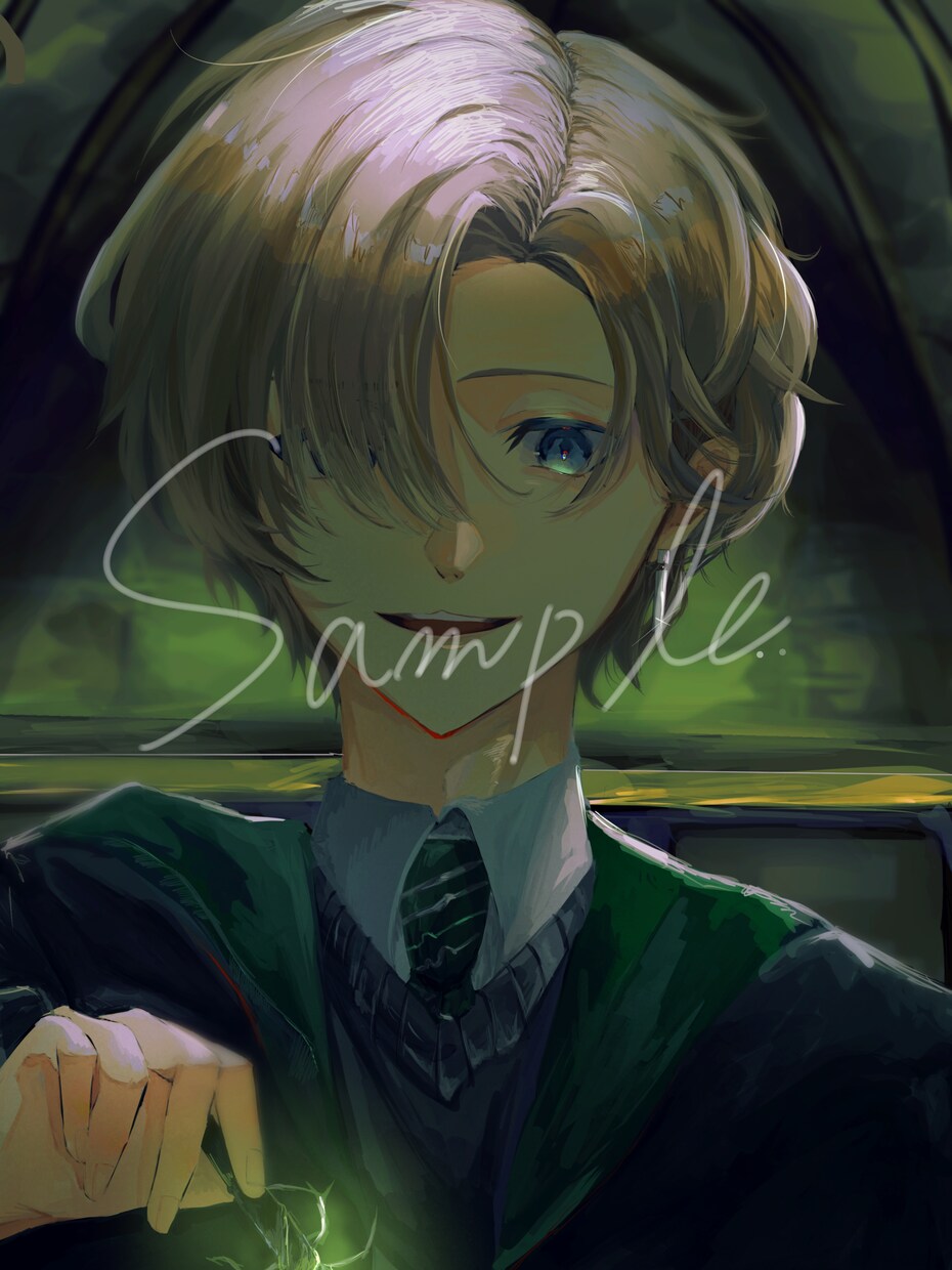 SNSのアイコン等かっこかわいい絵柄で描きます 厚塗りもできるて透明感あふれるイラストもかけます！ イメージ2