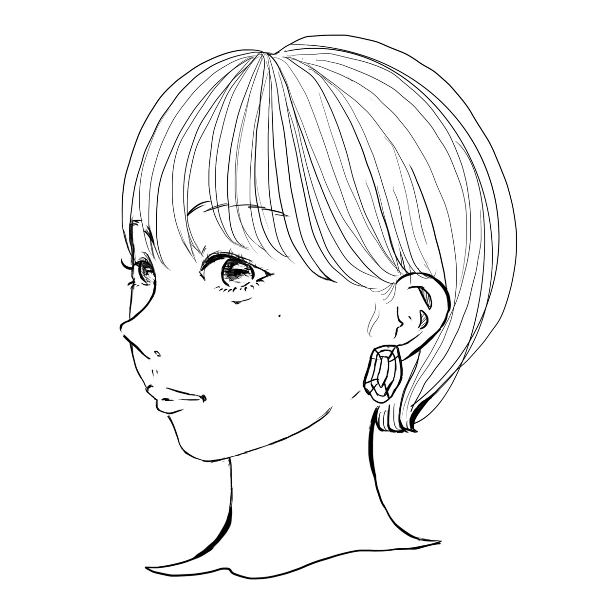似顔絵・アイコン作成いたします 線画で繊細に、あなたの表情や雰囲気を引き立たせます！ イメージ2