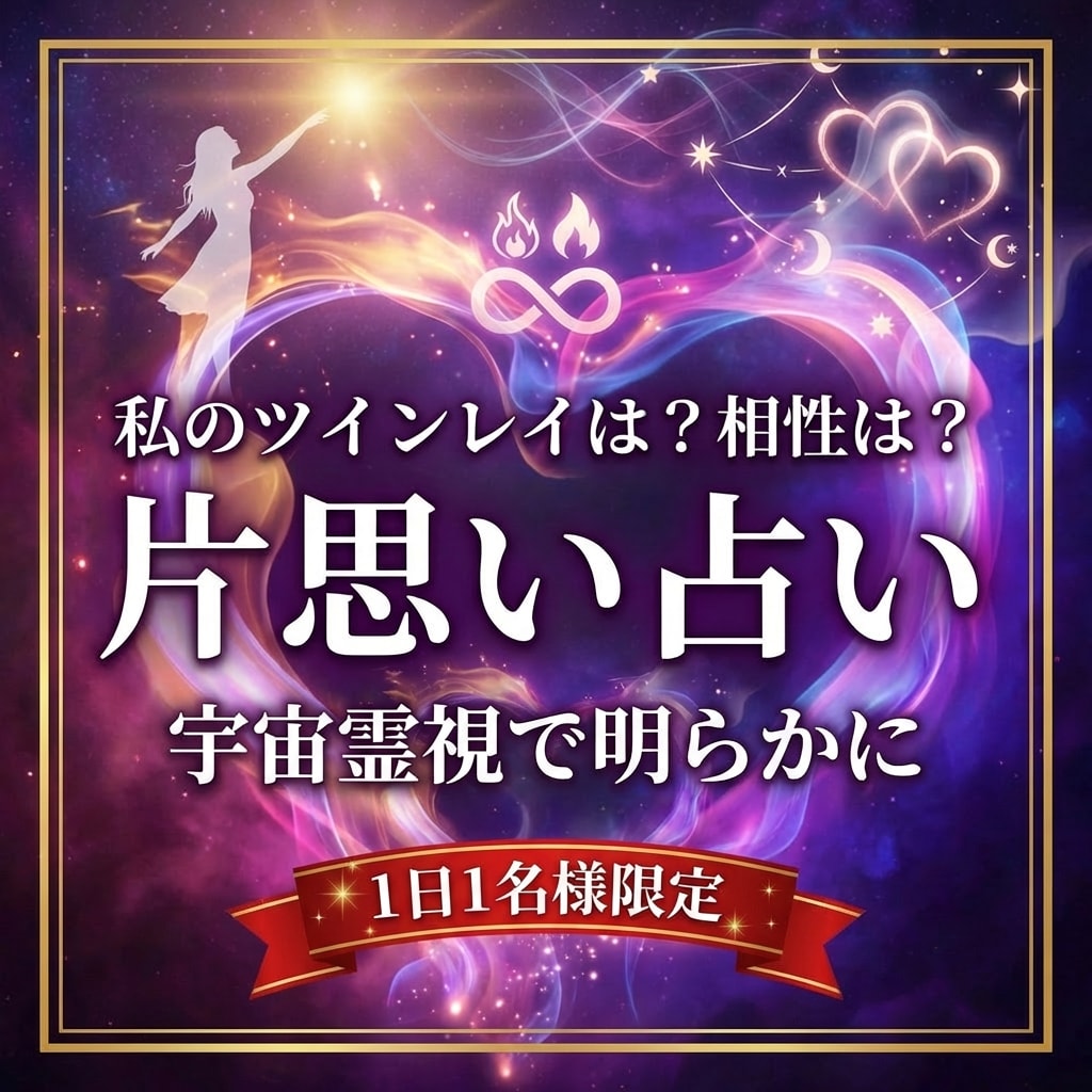 初回限定 | 片思い占いで相手の本音を視ます 両思いになる時期、ツインレイや運命の人は誰？上手くいく方法 イメージ1