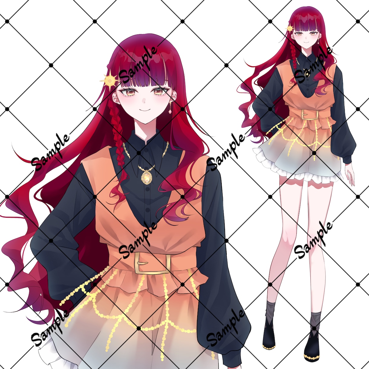 最短一週間納品、TRPG等の立ち絵制作します 立ち絵等が欲しい方、早めに欲しい方はどうぞ！ イメージ4