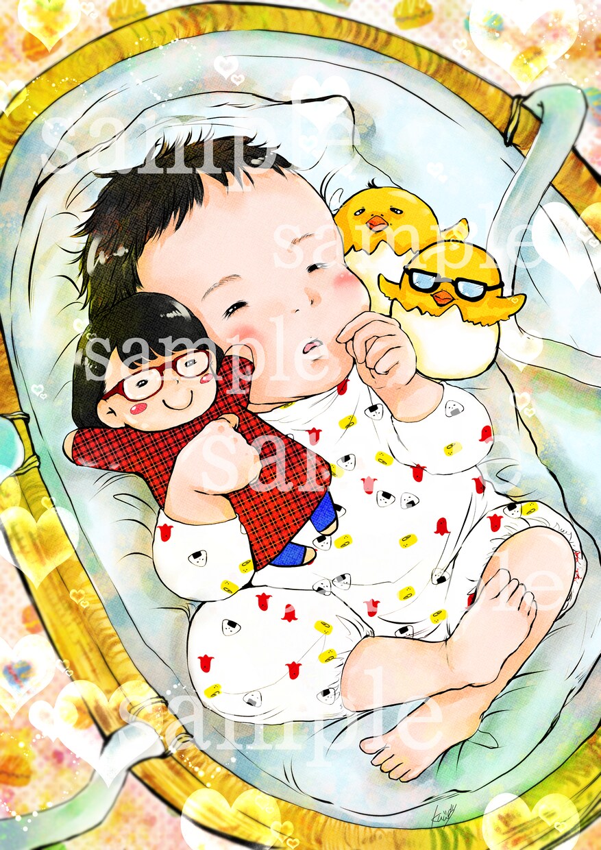 イラスト・似顔絵…お描きします ～ほんわか温かみのあるイラストをお描きします～ イメージ9
