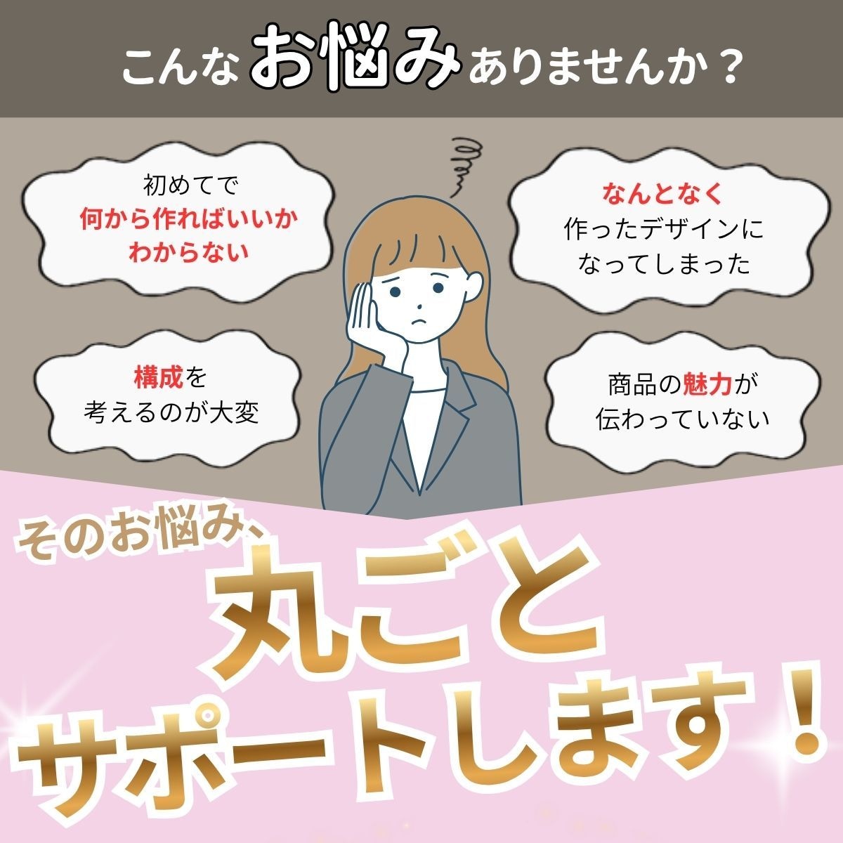 Amazon運営経験を活かした商品画像を作ります 何から作ればいいか分からない方も安心してお任せください。 イメージ2