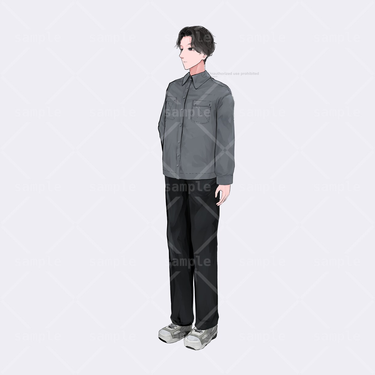 TRPGや配信用立ち絵の制作いたします TRPGや、配信活動用など、立ち絵制作いたします。 イメージ6