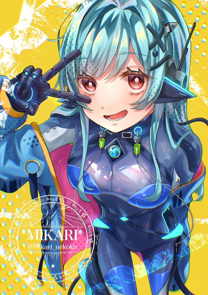 一枚絵のイラスト、立ち絵を承ります 可愛くてキラキラしたイラストを手掛けます！ イメージ8