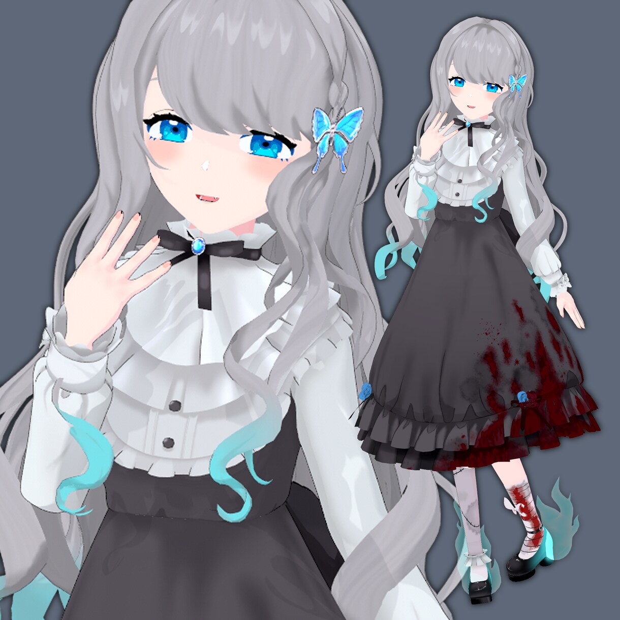 フルスクラッチ3Dモデルの制作いたします バーチャルYouTuber活動でのご利用に イメージ3