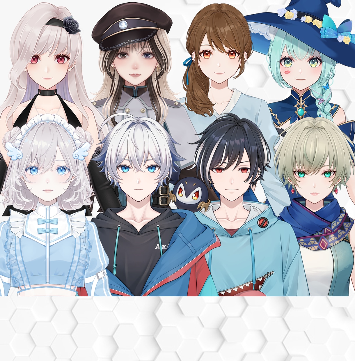 イラスト+Live2Dモデリング全工程制作します ハイクオリティーVTubeStudio対応モデル イメージ10
