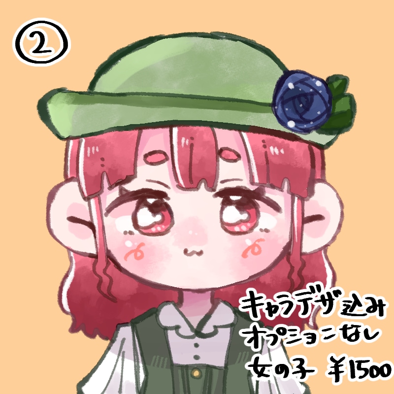 即日可！かわいい♡デフォルメアイコン制作いたします SNSアイコン以外にも、TRPGの顔グラ等で使用できます☆ イメージ3