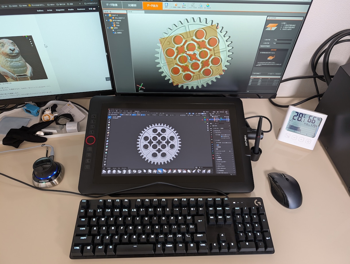 3Dスキャン代行します 熟練技術者が1000万円超の業務用スキャナーで高精細スキャン イメージ2