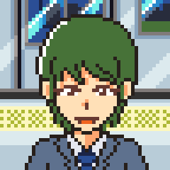 レトロ風ドット絵で似顔絵のイラストを書きます 背景もついてるので雰囲気を楽しんでください！ イメージ3