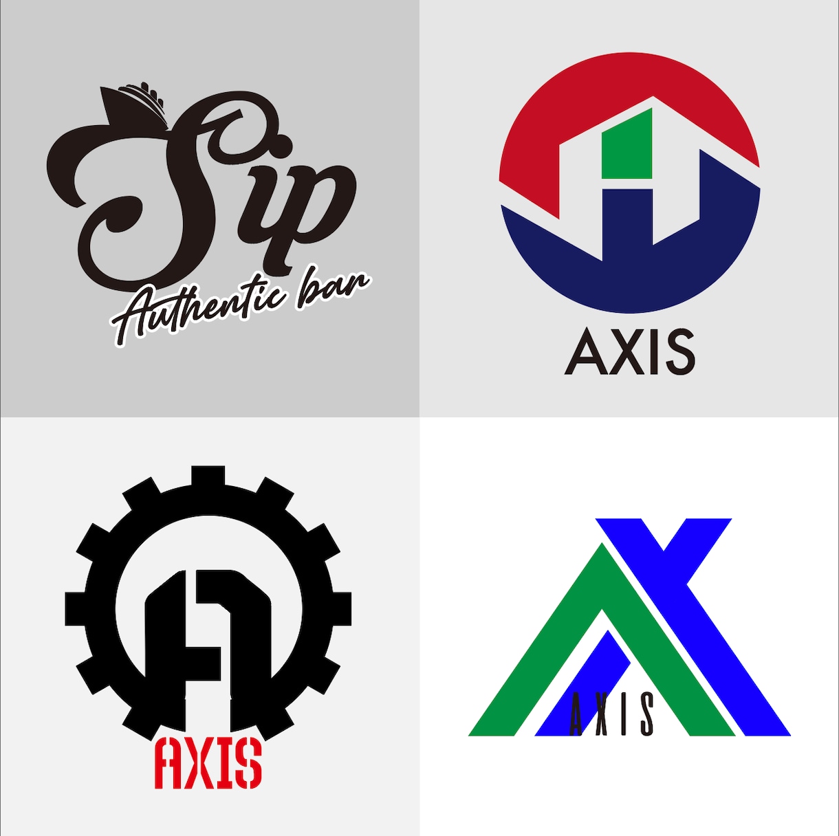 AIデータ込み☆大事な顔【LOGO】作成致します ☆提案力抜群☆納得いくまでとことんお付き合い致します！！ イメージ2