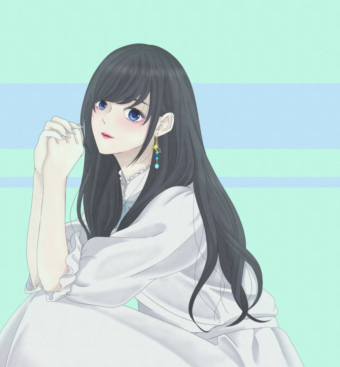 オリジナルアイコン作成します かわいい、綺麗、かっこいい女性を描くのが得意です！！ イメージ2