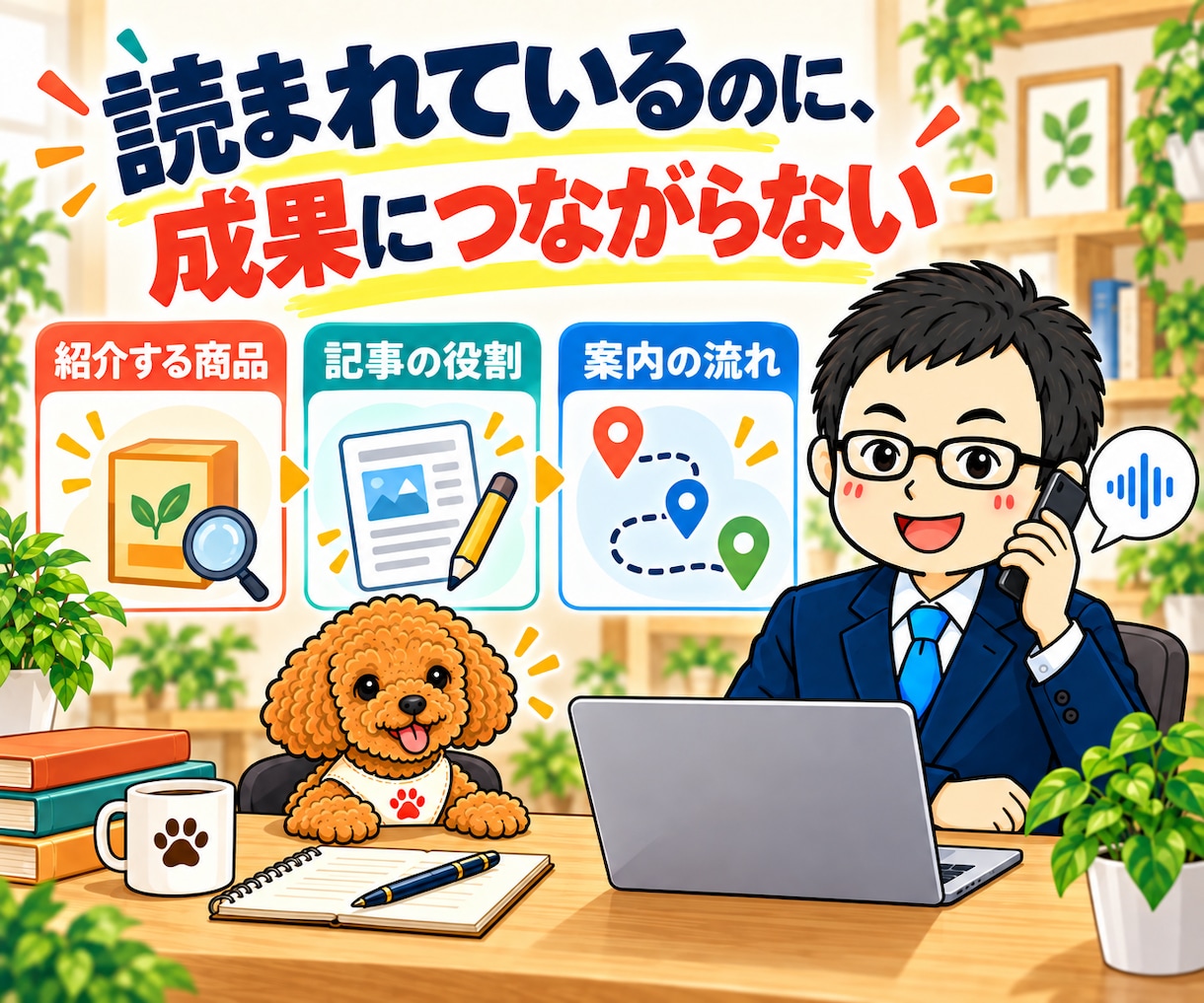 アフィリエイトの収益化・運営戦略を電話で教えます 案件選び・記事構成・広告導線とAI活用を、個別に相談 イメージ2