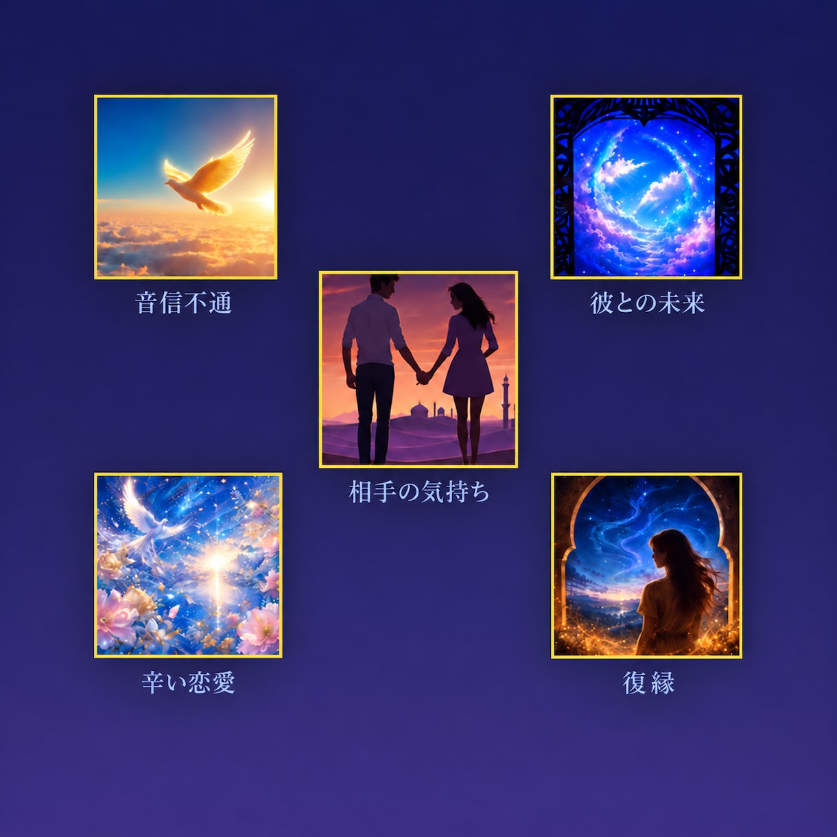 恋愛鑑定＊予約専用『ご希望の日時』で占います ご予算やご予定に合わせて、恋愛のご相談をいただけます イメージ2
